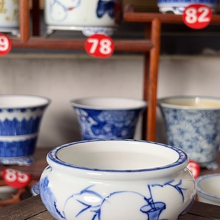 摆件墨奈手绘口6.6高4