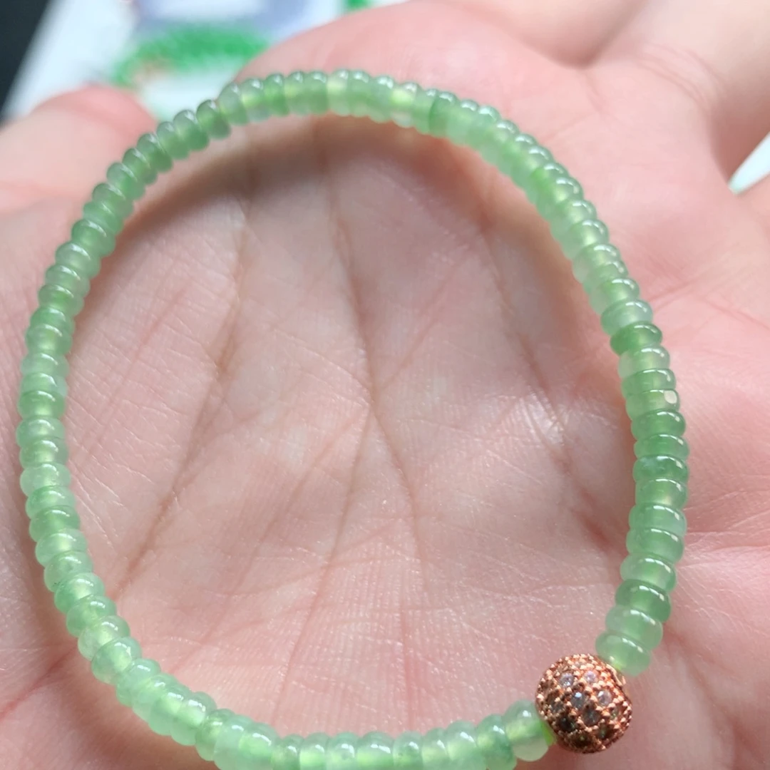 翡翠未镶嵌手链翡翠