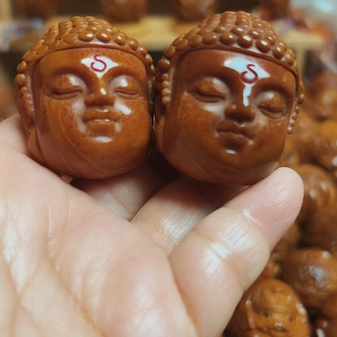手串/手链橄榄核宝宝佛一对