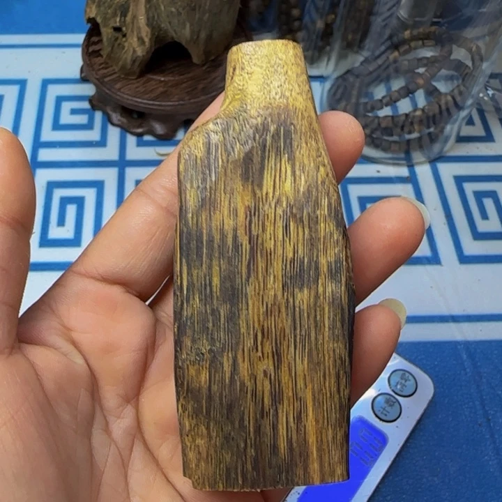 木手工艺雕塑根雕木方板材32克