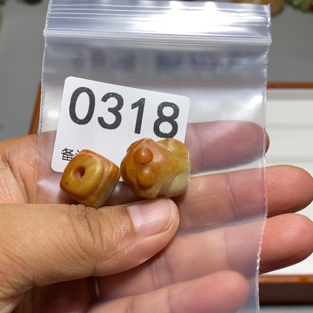 颈饰未镶嵌透闪石质玉超*