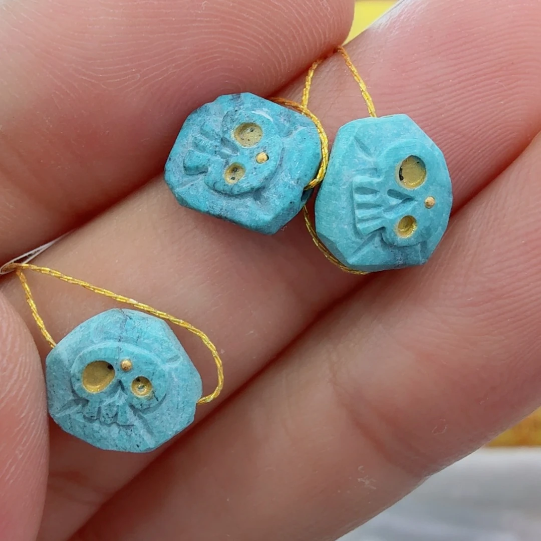 绿松石未镶嵌配饰