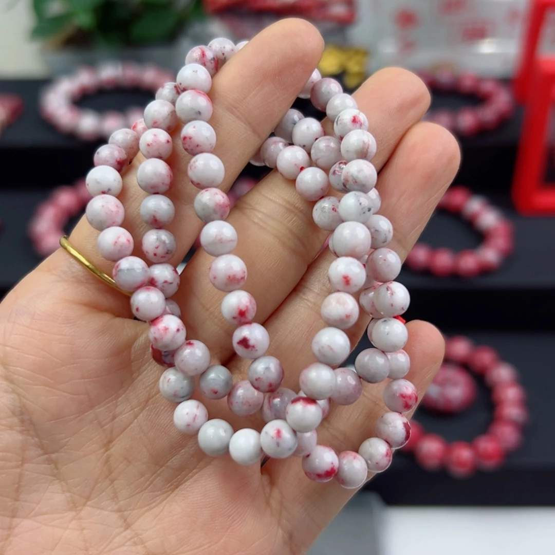 天然辰砂天然原石 多圈 32.2克