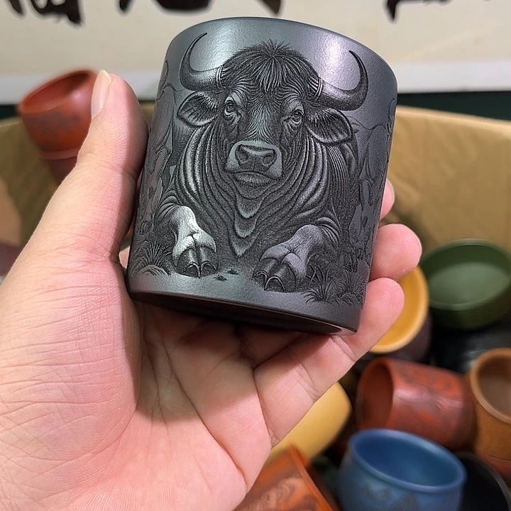 茶杯紫砂全手工紫砂主人杯