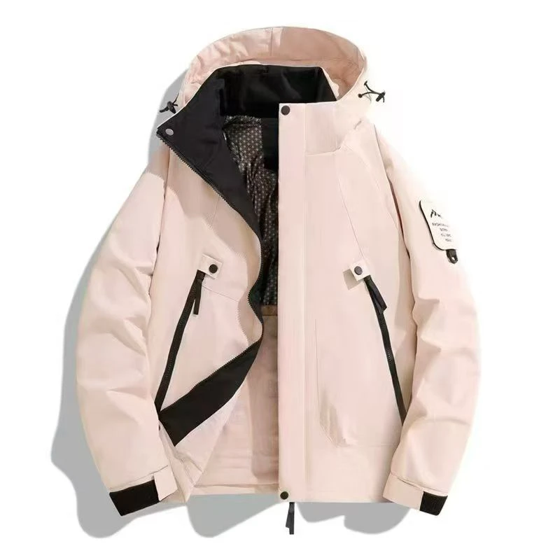 新款户外冲锋衣外套情侣款防风防水保暖透气