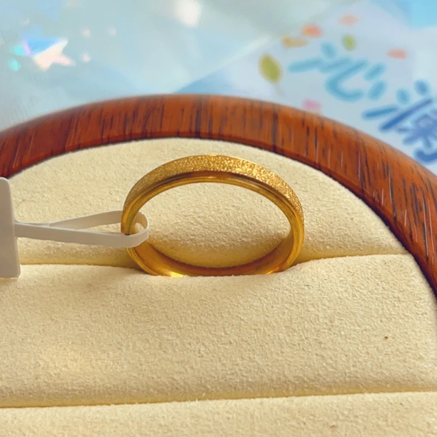 QINLAN/沁澜  高定版磨砂戒指J001