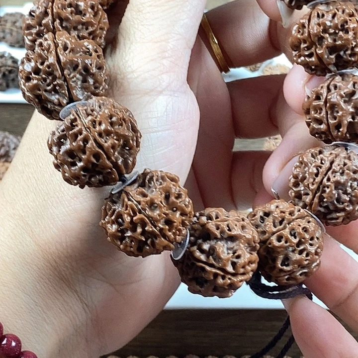 c***.手串金刚菩提原生态5瓣大梅花