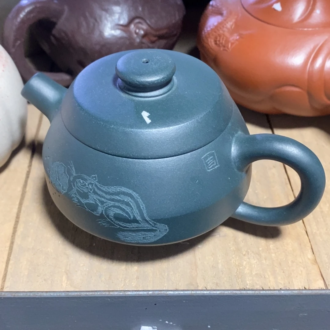 紫砂茶壶原矿手工166