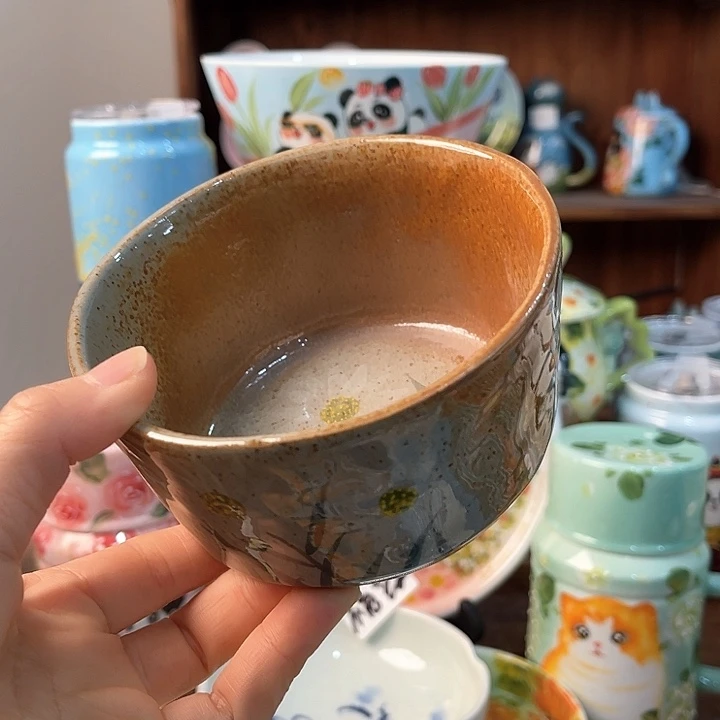 陶影**晨景德镇釉下手绘陶瓷
