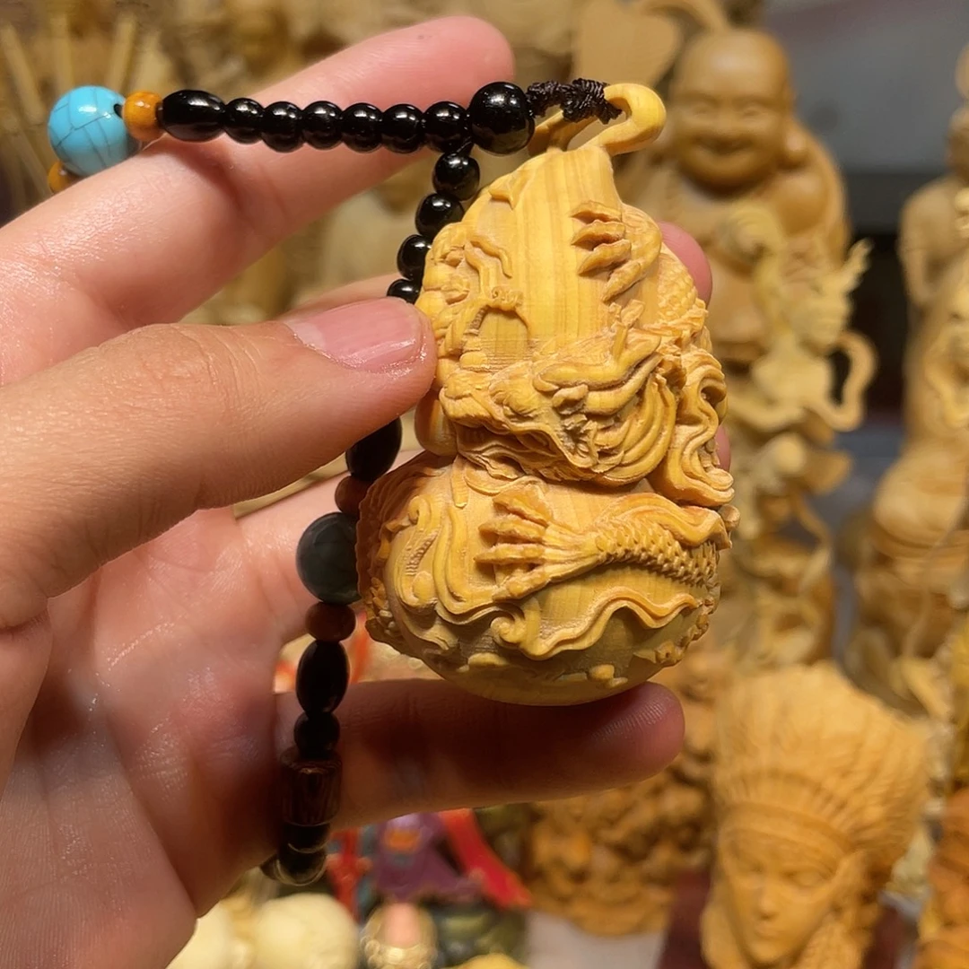 黄杨木黄杨木双龙葫芦