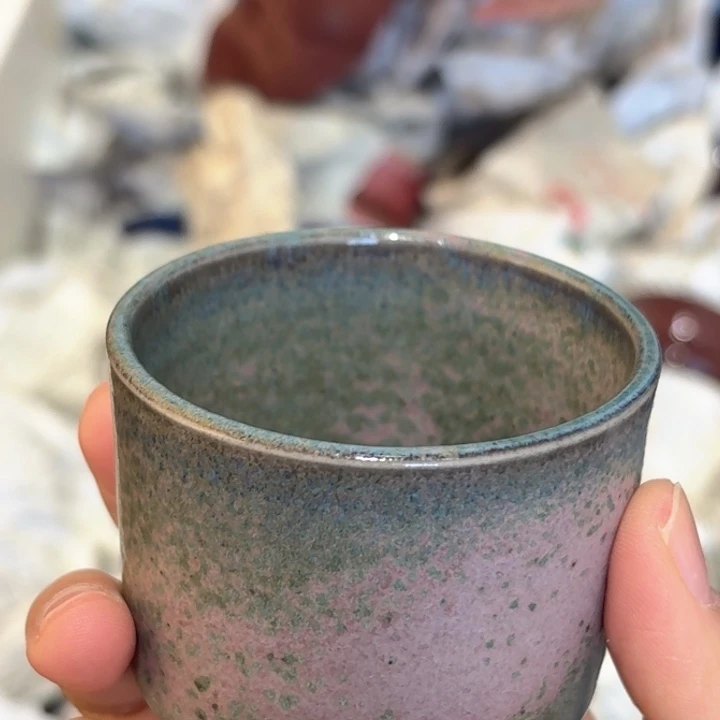 钧瓷主人杯传统工艺茶器作品