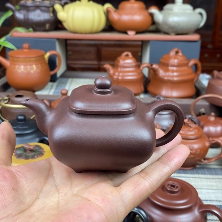 紫砂茶壶全手工传炉130-260cc原矿老紫泥特价