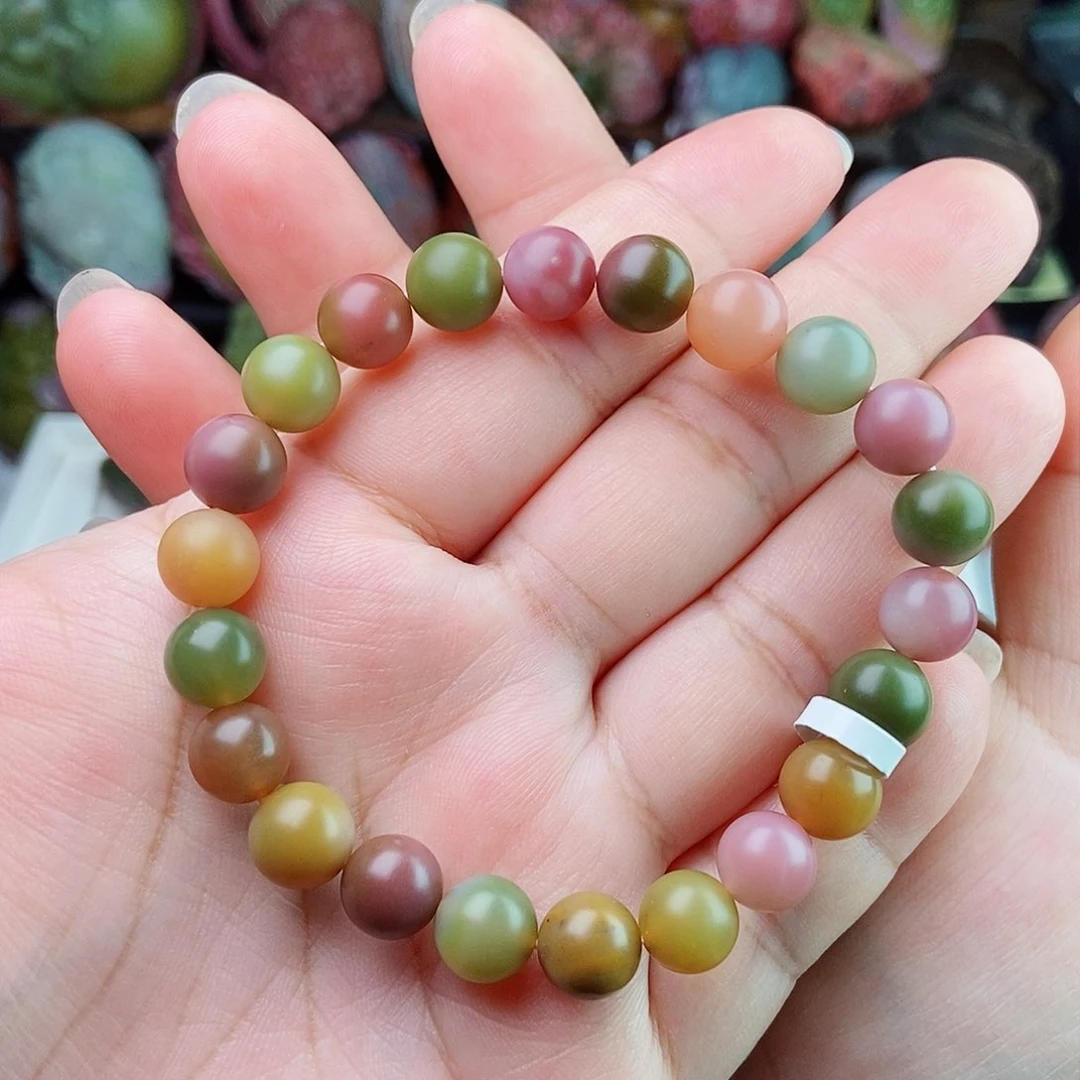 未镶嵌石英质玉（盐源）珠宝半成品