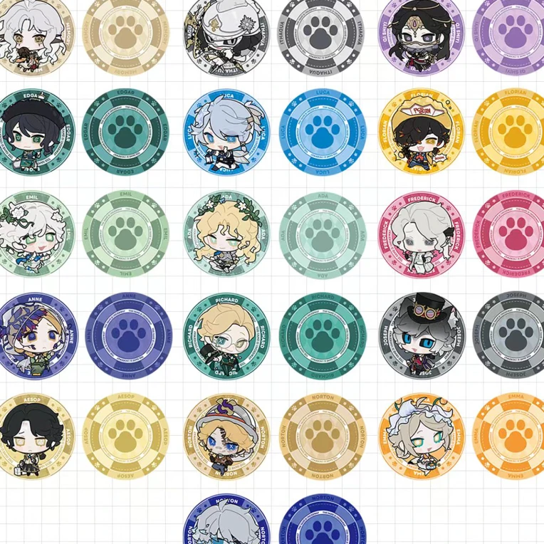 【拆盒】  同人授权  游戏进行中小卡/筹码币  盲盒代拆