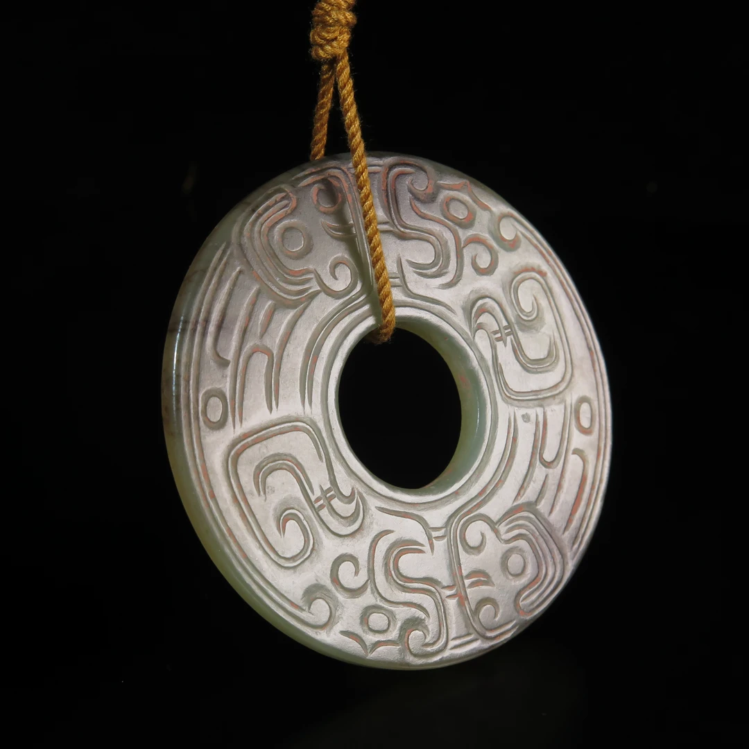 民国商玉璧/MZ054580/和田玉/民族文物