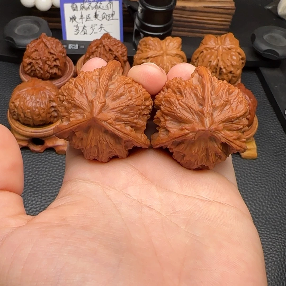 把件文玩核桃虎头奔 38尺寸