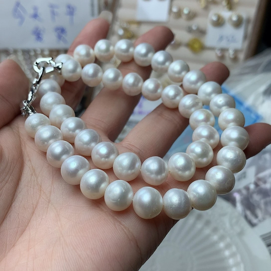 淡水珍珠10-11未镶嵌t20项链