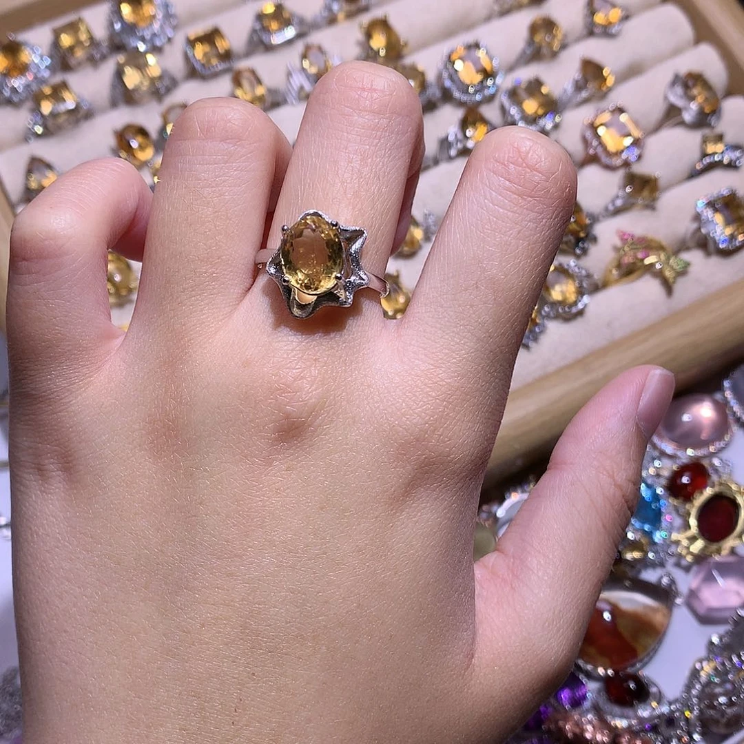 吊坠(不含链)银S925镶嵌紫晶C**陈