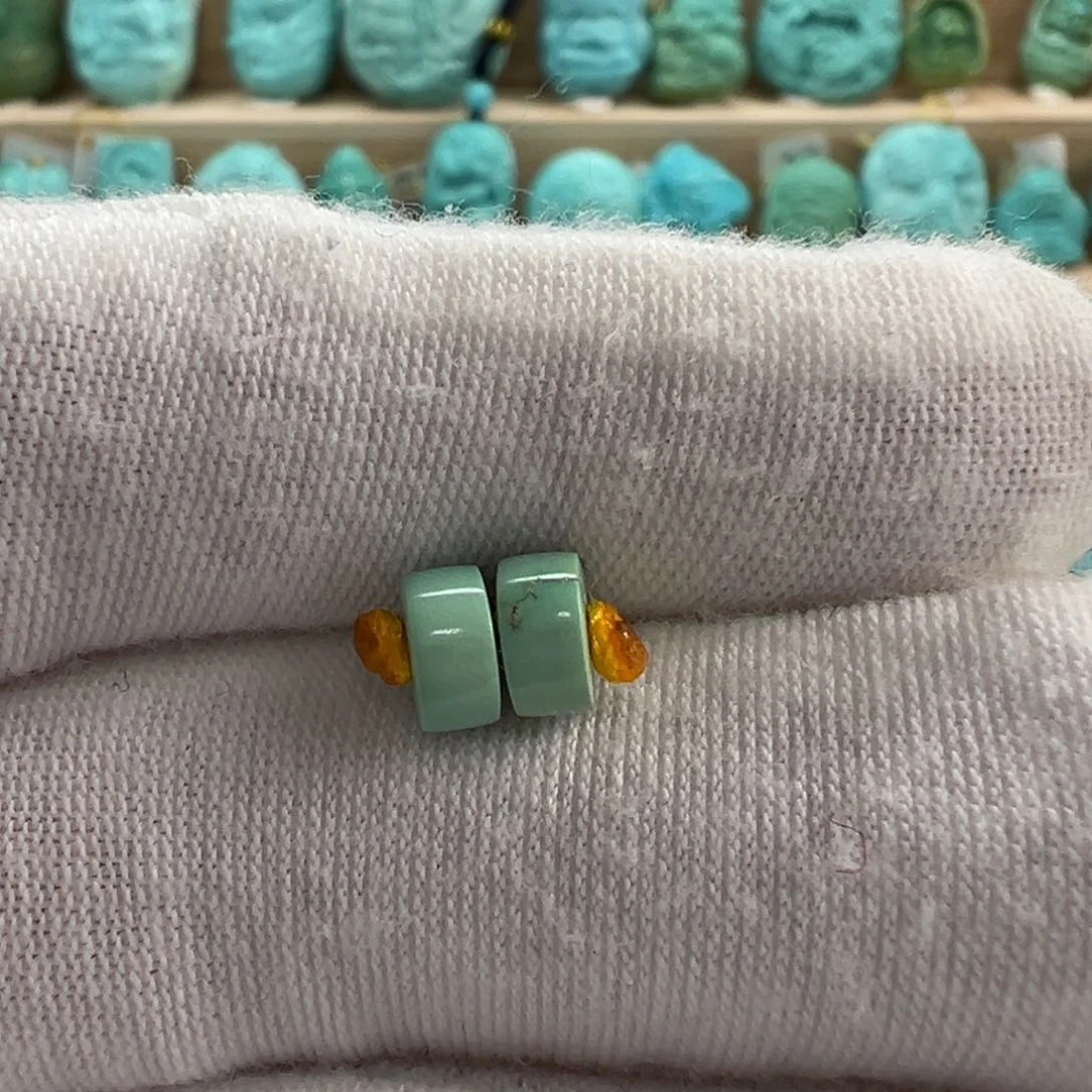 未镶嵌绿松石隔片5.9mm