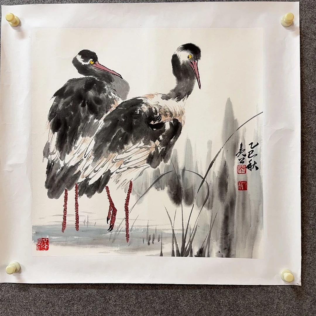 国画亮公老师手绘作品