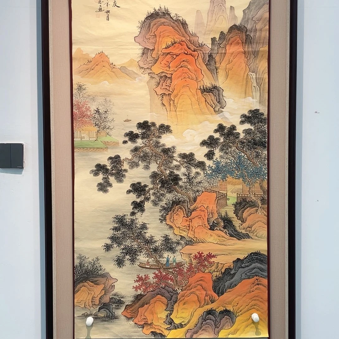 国画凌行志老师手绘国画精品