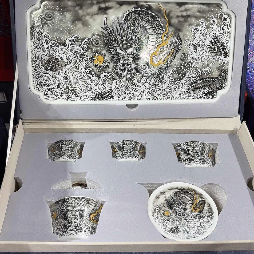 瓷片景德镇瓷器艺术半手