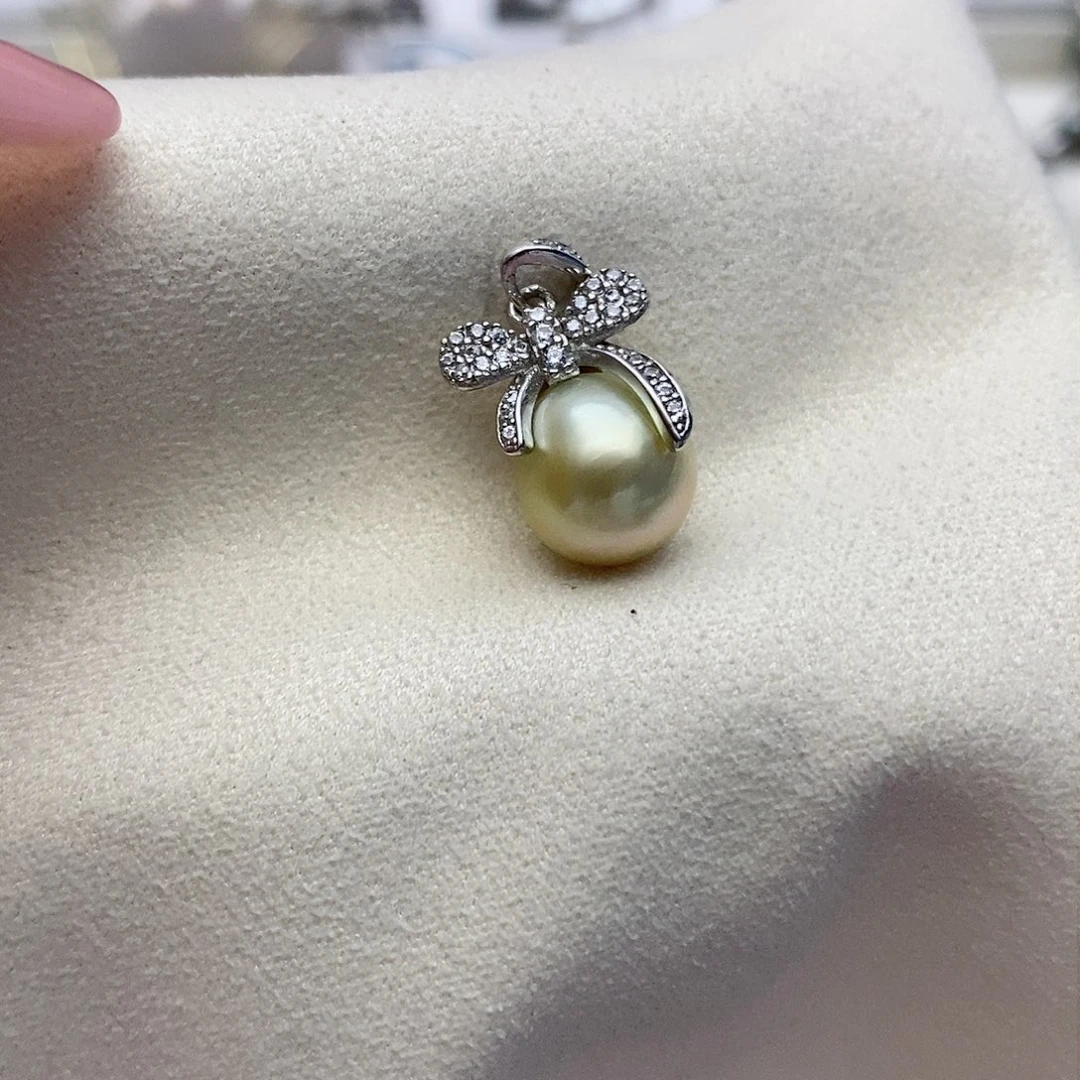 【闪购商品】海水珍珠银S925镶嵌颈饰