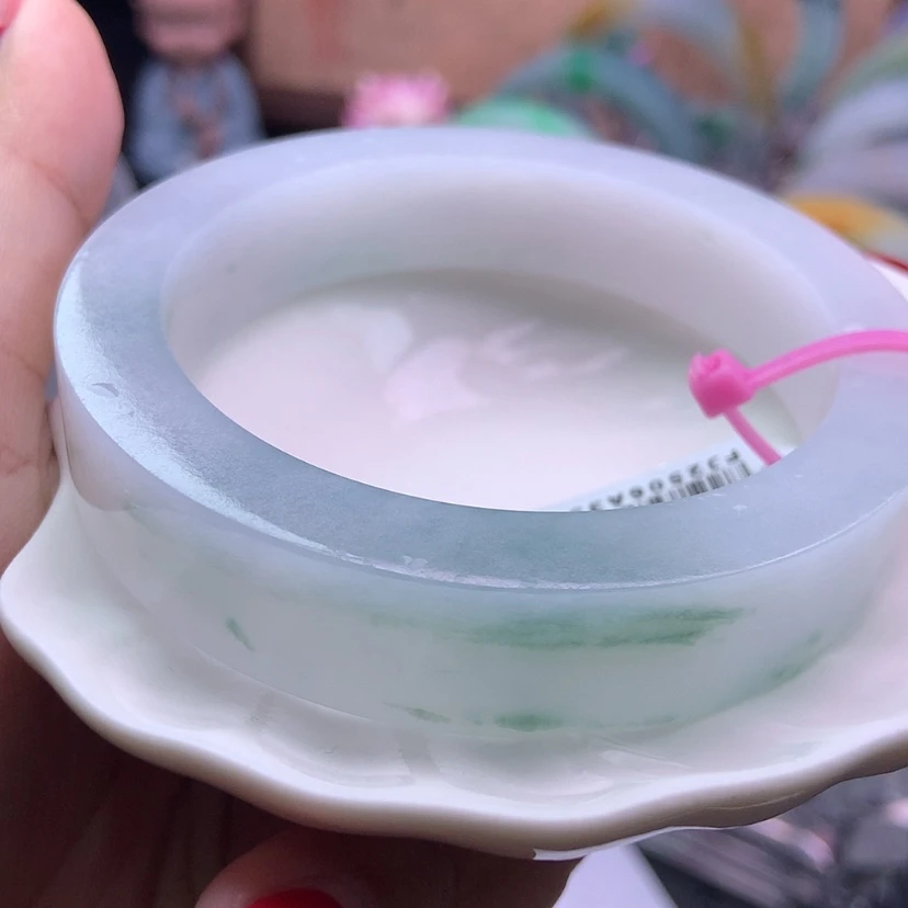 【闪购商品】未镶嵌果冻冰胶飘花定制翡翠59/61