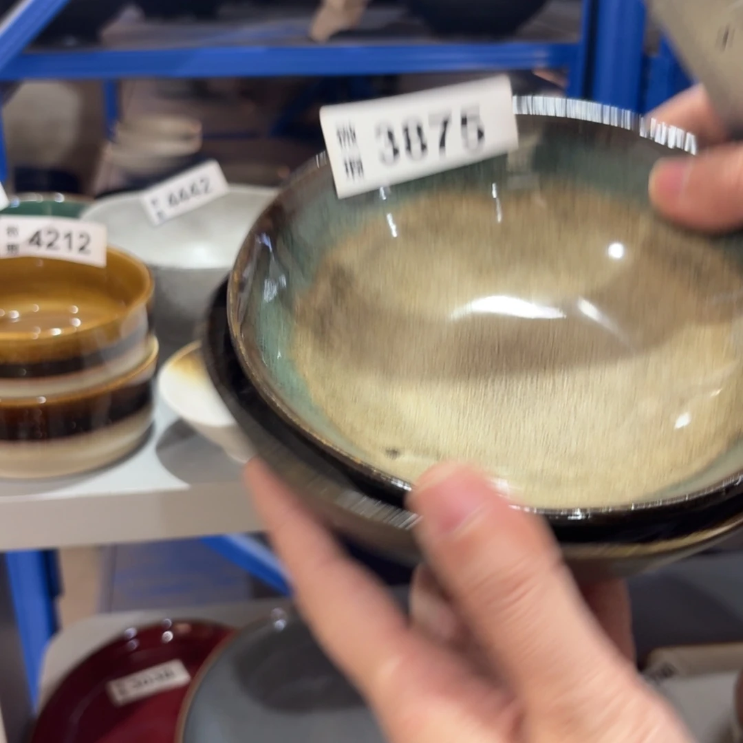 陶瓷3875 微瑕陶瓷餐具2个