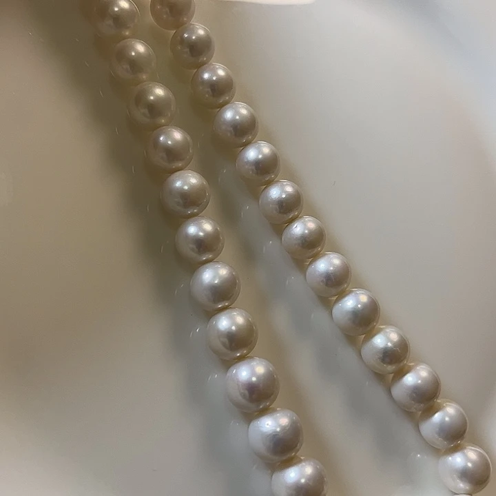 9.5-11.5冷白皮光干净未镶嵌淡水珍珠