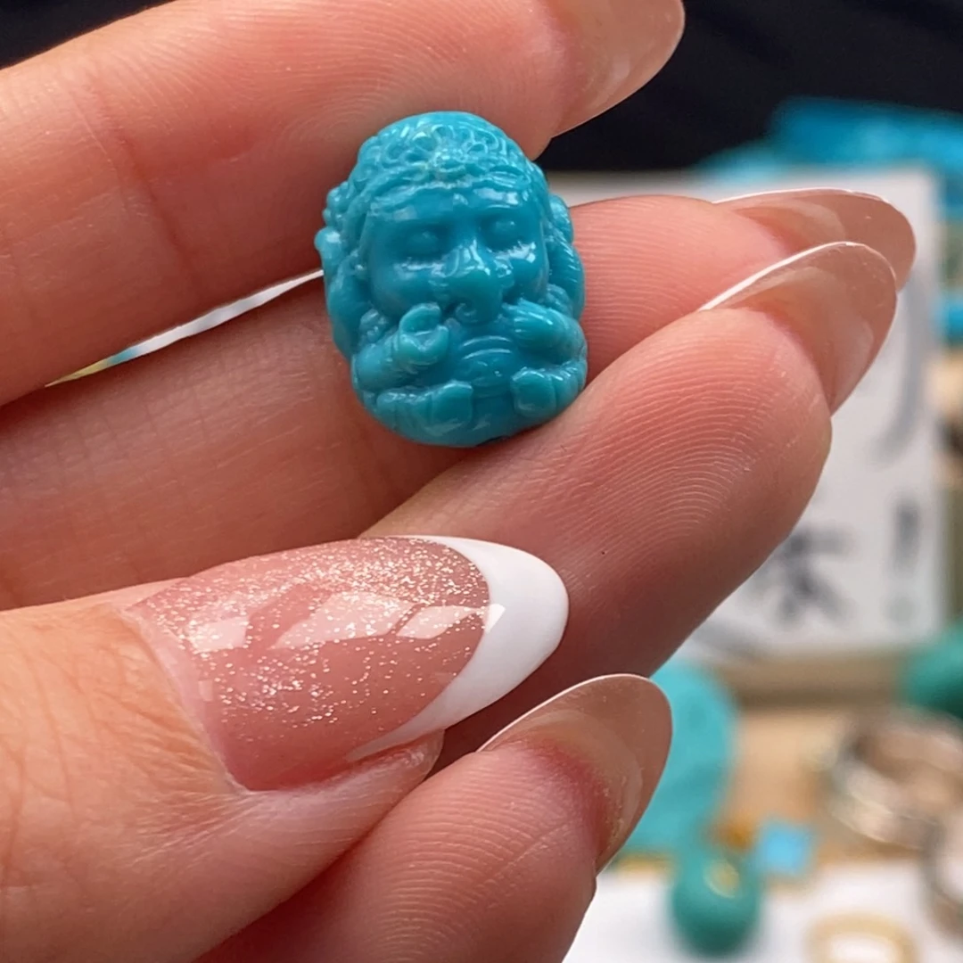 未镶嵌绿松石挂件