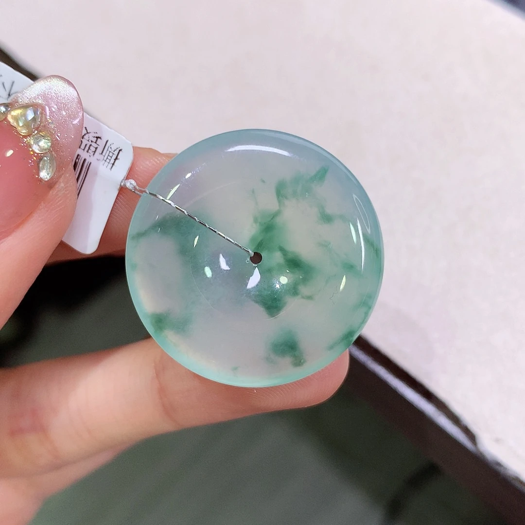 翡翠未镶嵌颈饰29.1-6