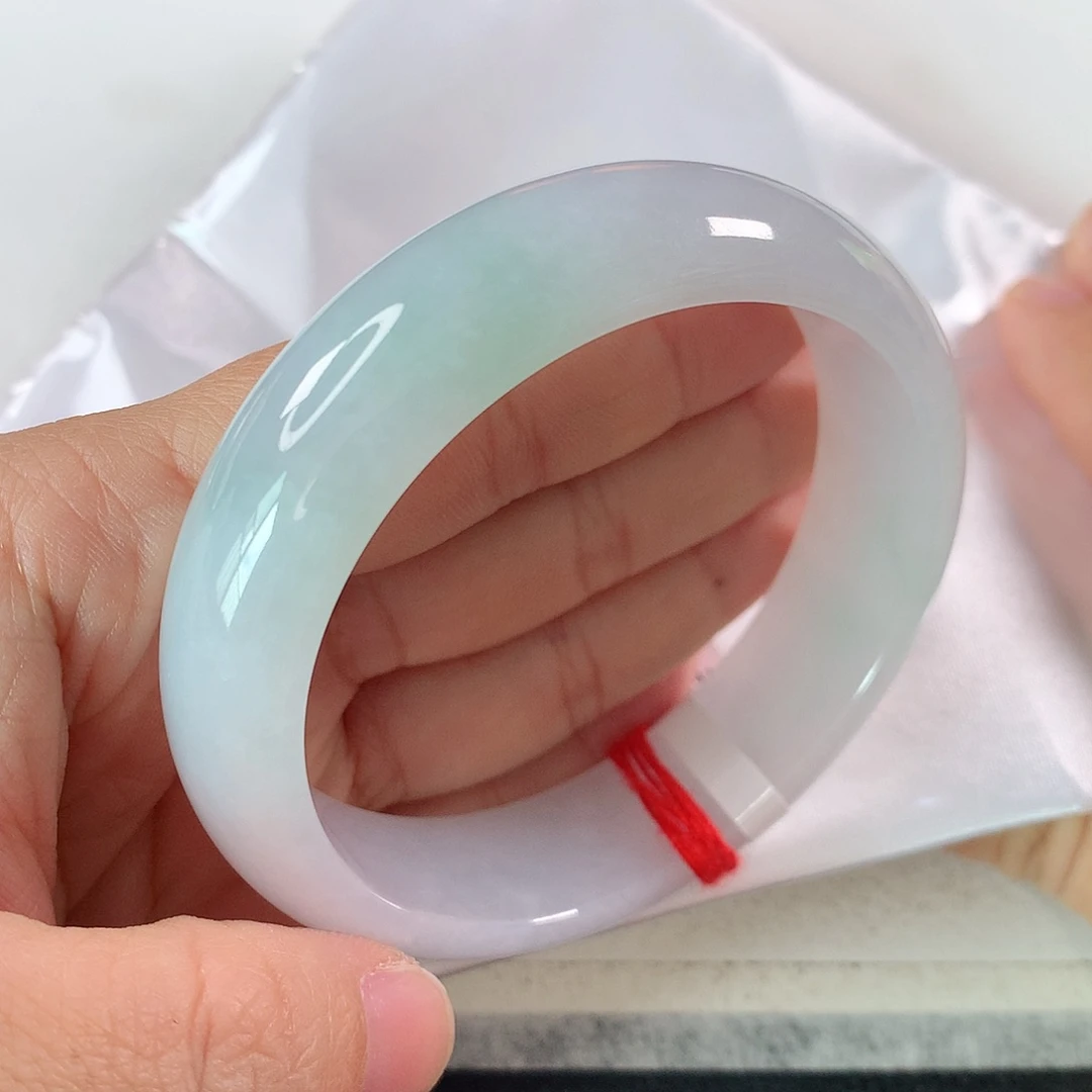 翡翠手镯未镶嵌61+轮胎镯⑨⑧