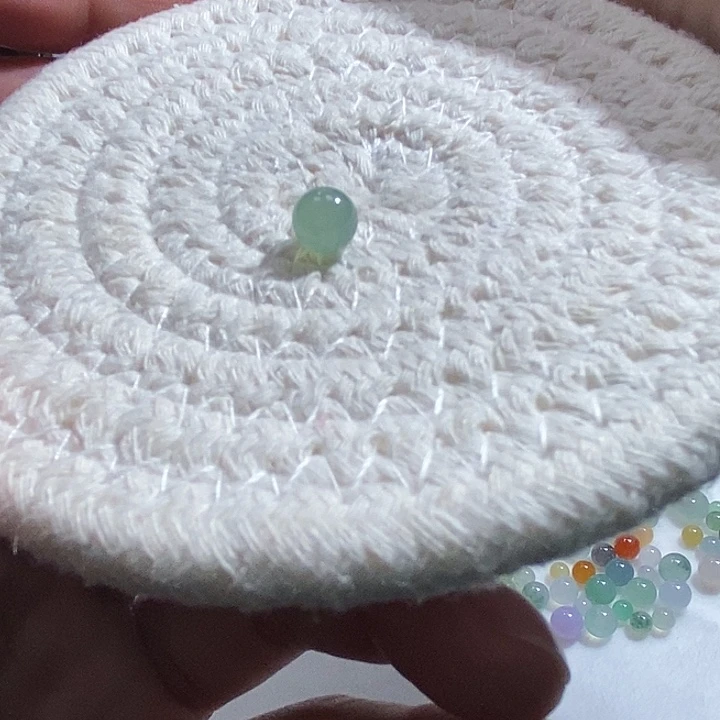 翡翠散珠翡翠圆珠 卡7+