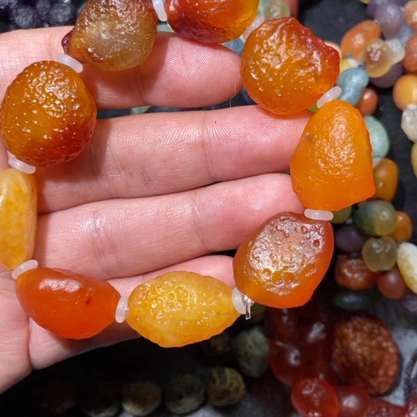 【闪购商品】玛瑙/玉髓项圈合金国*石
