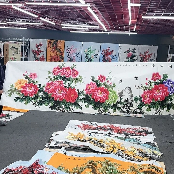 国画无毛或近无色或近无灰