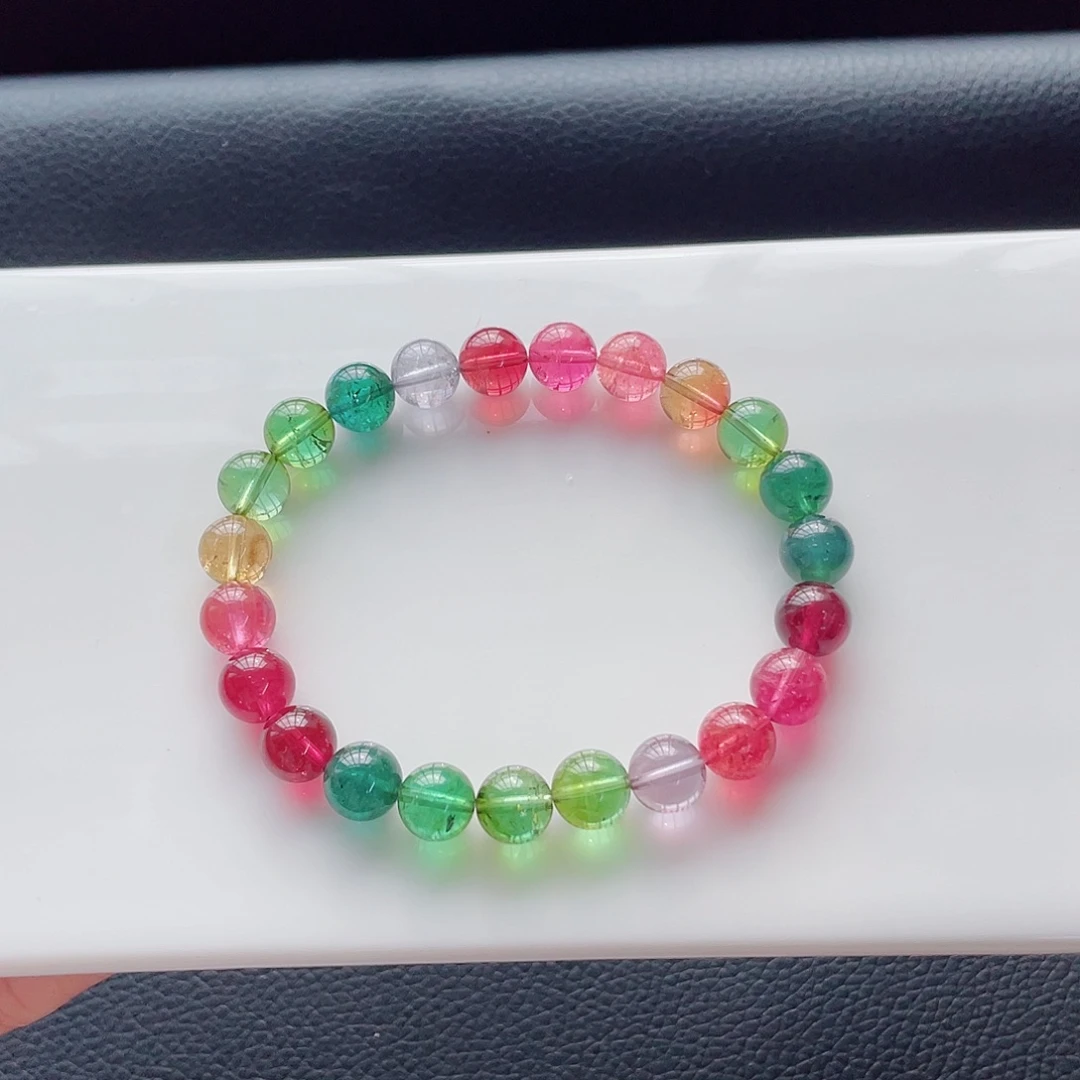 未镶嵌手链碧玺8mm左右
