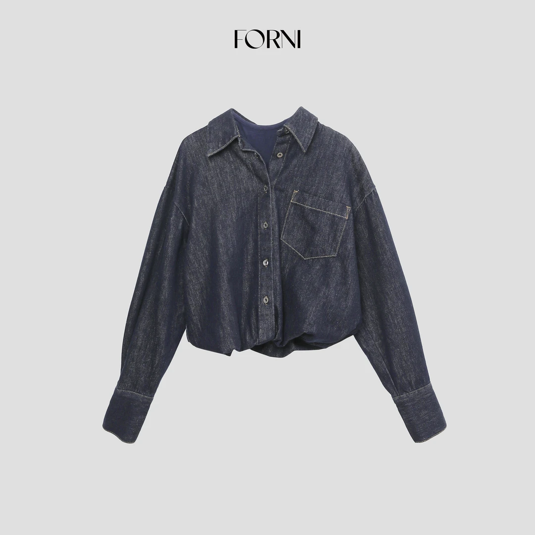 FORNI 复古牛仔套装