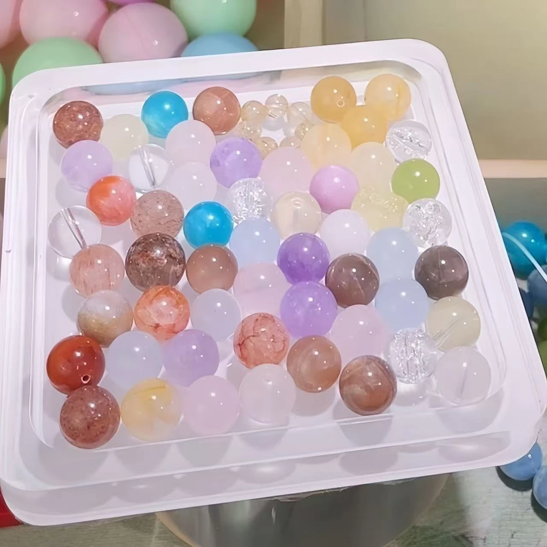 【晶晶代拆】天然石水晶多宝手链对对碰DIY设计手工 拍1拆6 可连拆