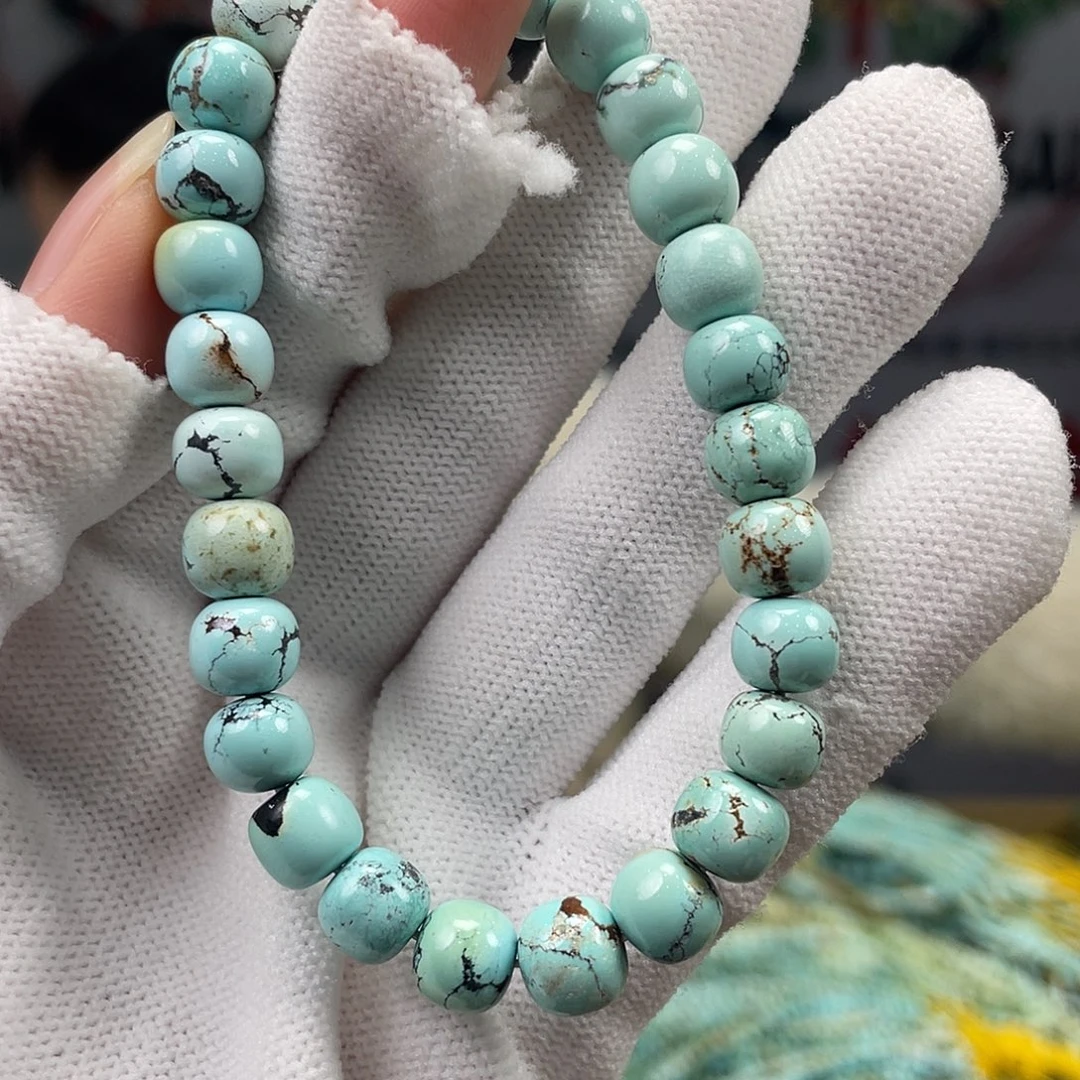 绿松石未镶嵌挂件