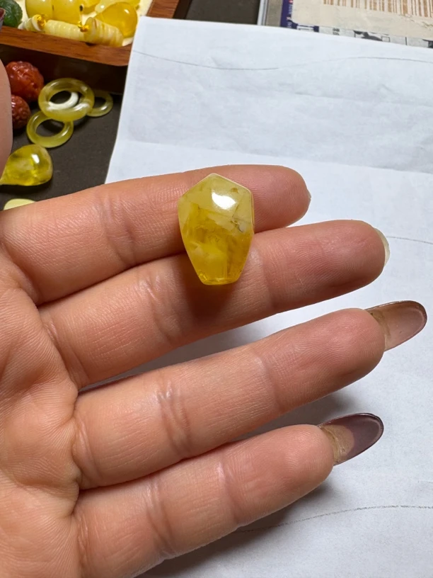 天然蜜蜡三通尺寸13➕不退换