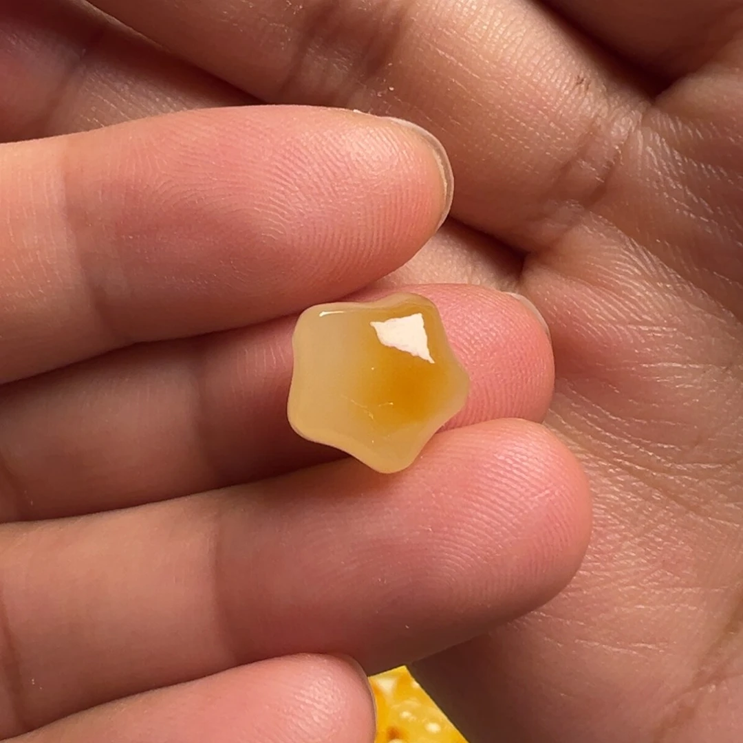 蜜蜡颈饰未镶嵌星星（打孔不退换）