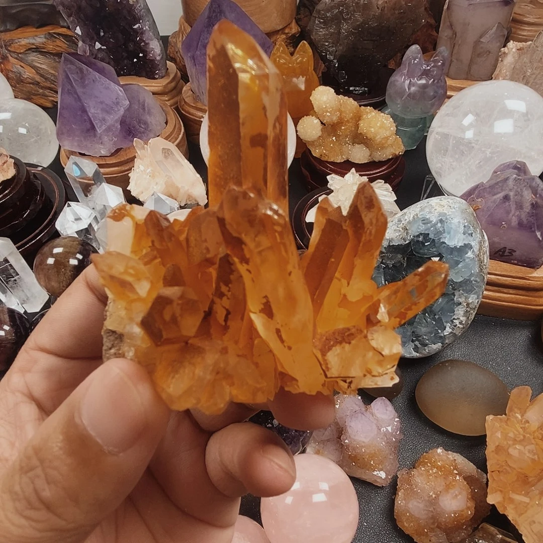 未镶嵌珠宝半成品水晶