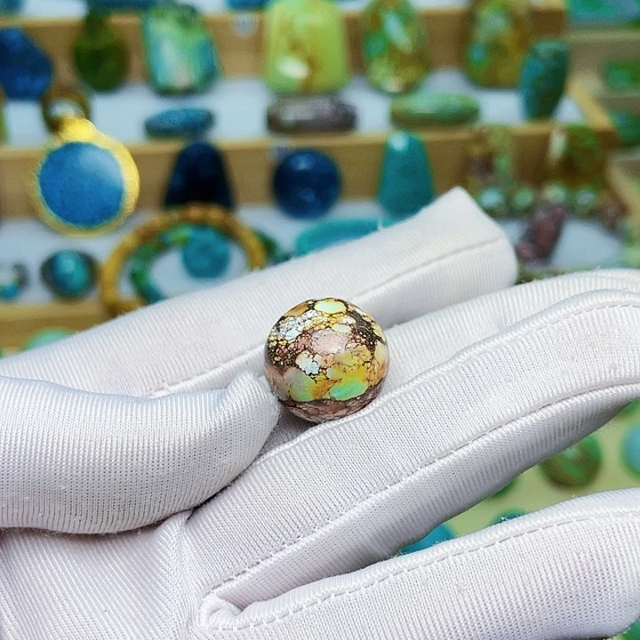 绿松石珠宝奇石未镶嵌