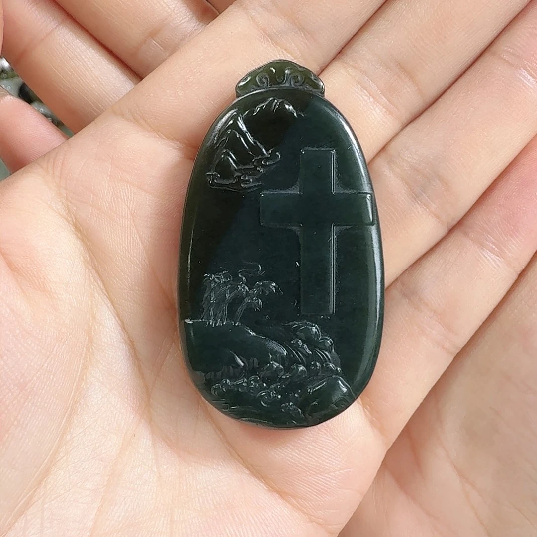 颈饰未镶嵌和田玉