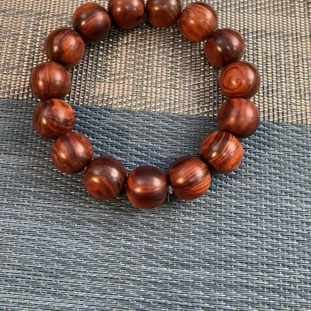 木H****傅海黄紫油梨大黑线1.5单圈手串嘎嘎哇塞