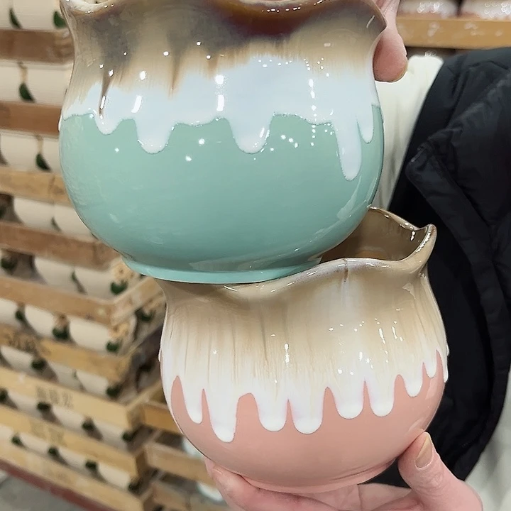 陶瓷陶瓷多肉植物花盆