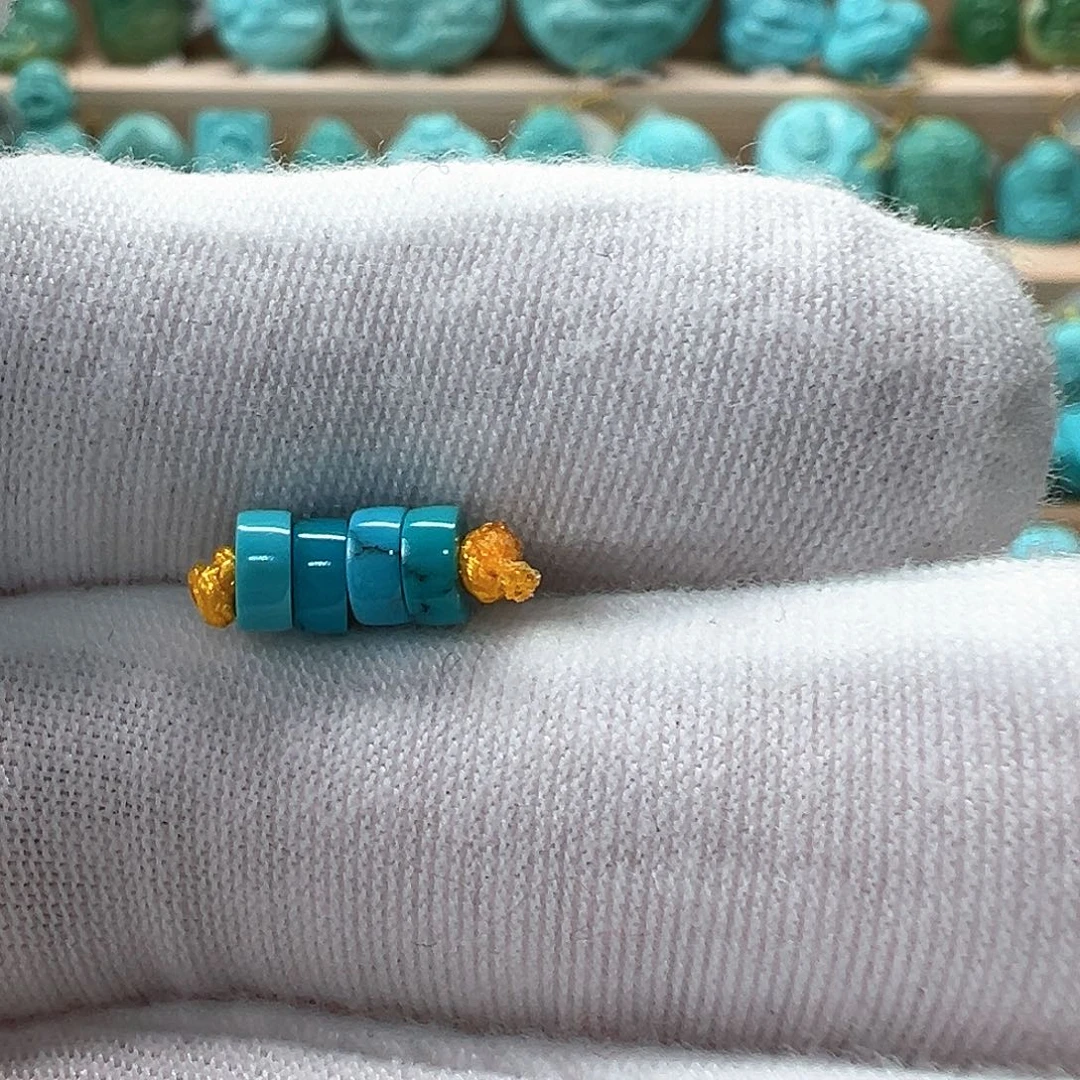 未镶嵌绿松石隔片4.5mm