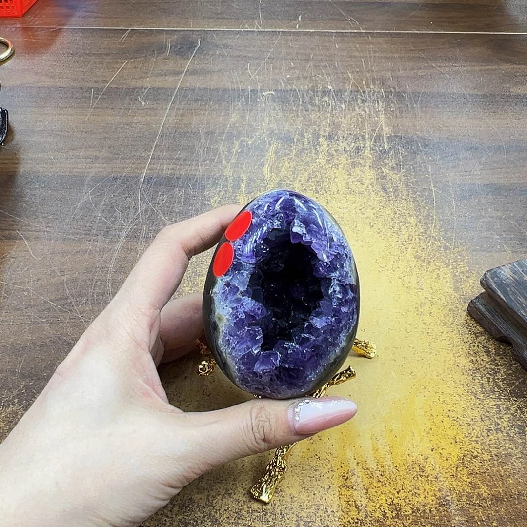 紫晶摆件未镶嵌晶体