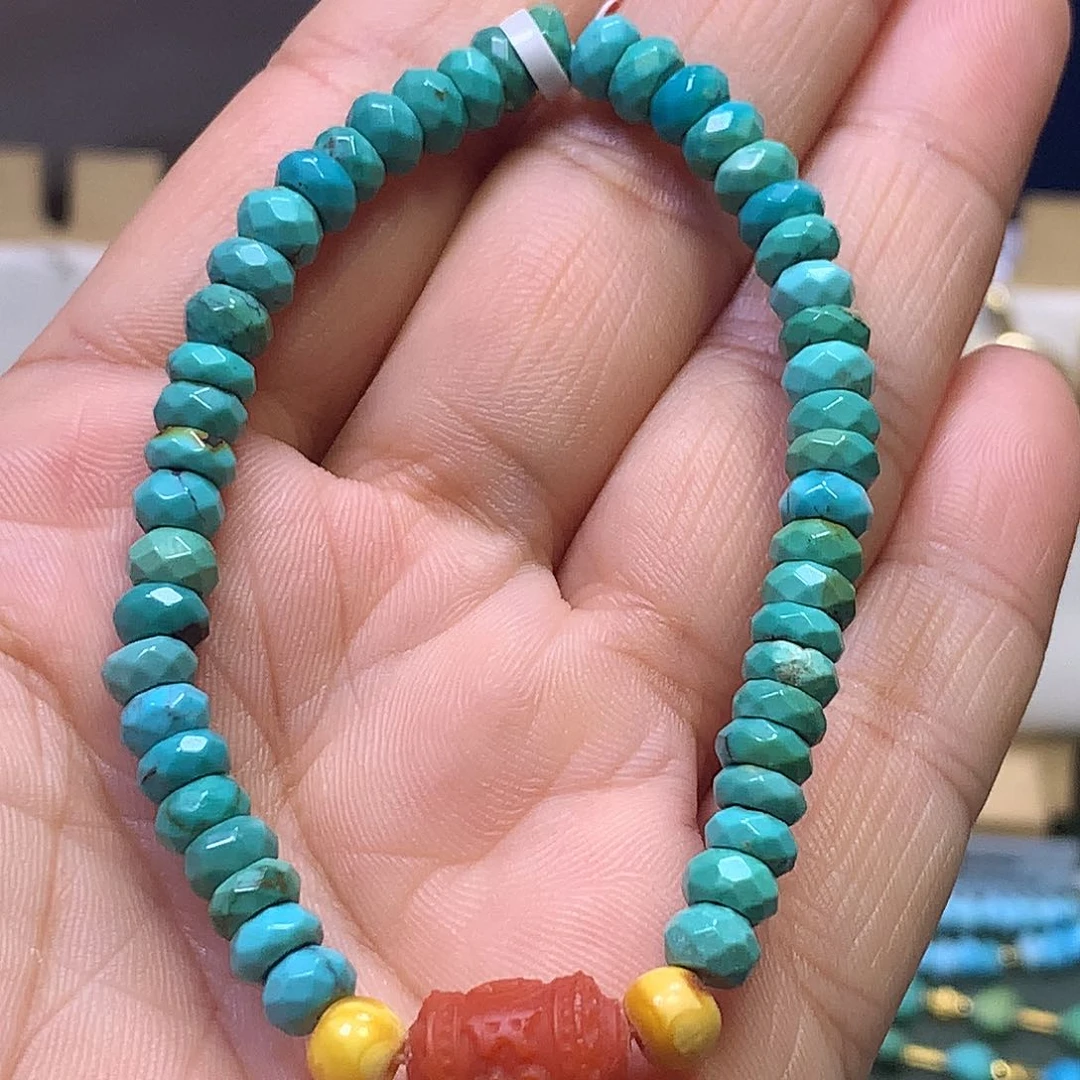 绿松石未镶嵌单圈